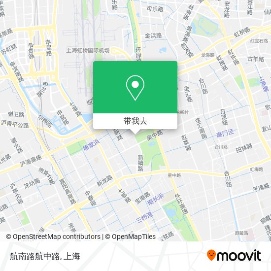 航南路航中路地图
