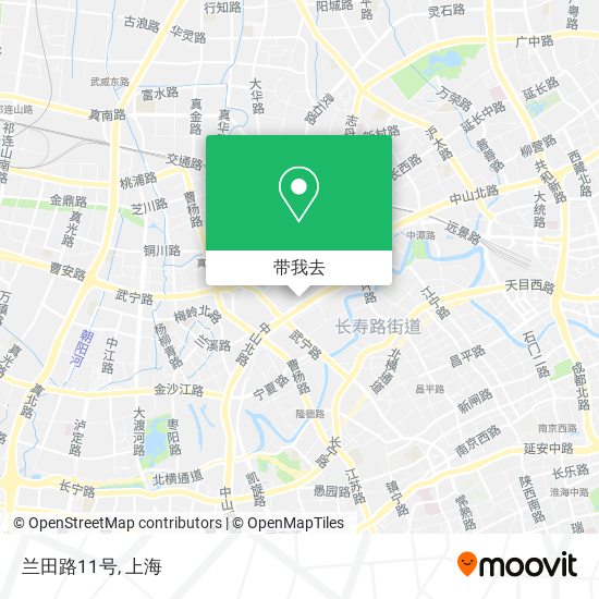 兰田路11号地图