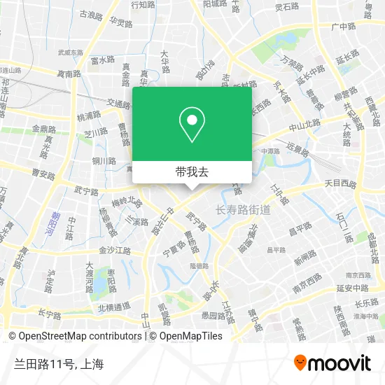兰田路11号地图