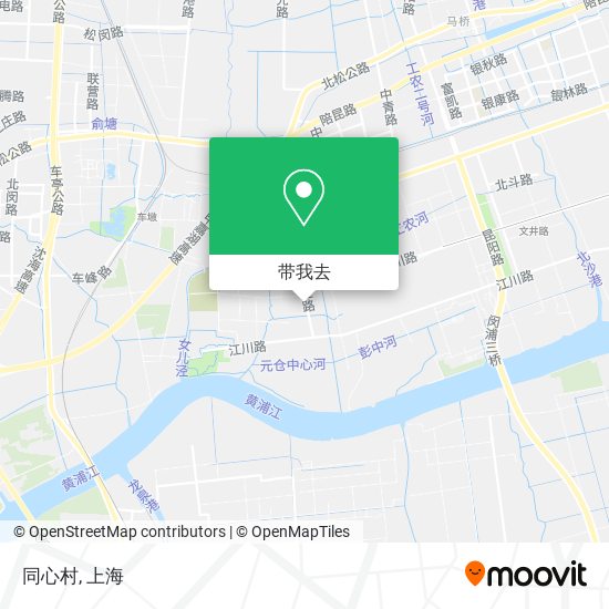 同心村地图