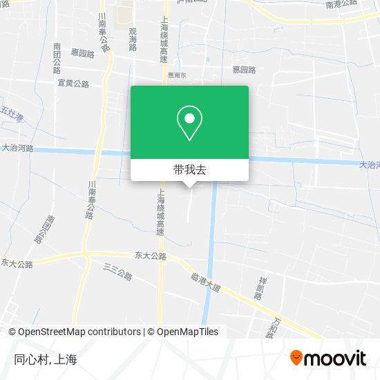同心村地图