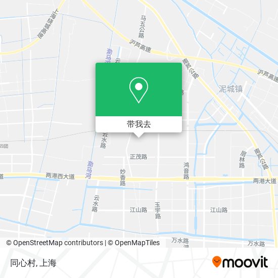 同心村地图