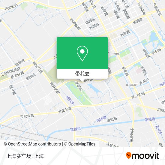 上海赛车场地图