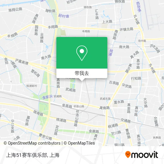 上海51赛车俱乐部地图