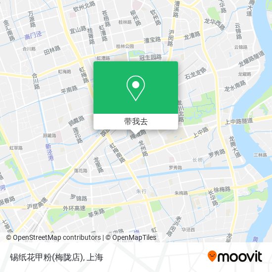 锡纸花甲粉(梅陇店)地图