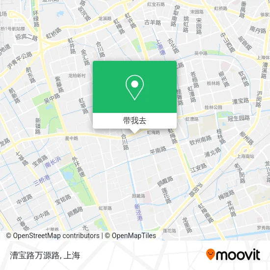 漕宝路万源路地图