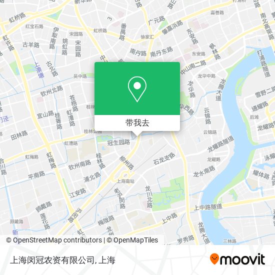 上海闵冠农资有限公司地图