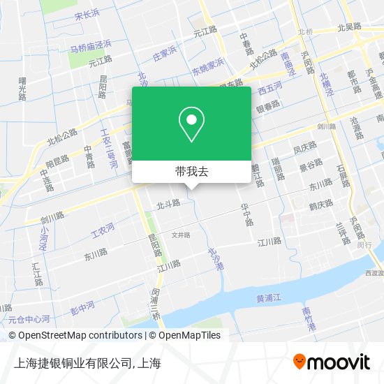 上海捷银铜业有限公司地图