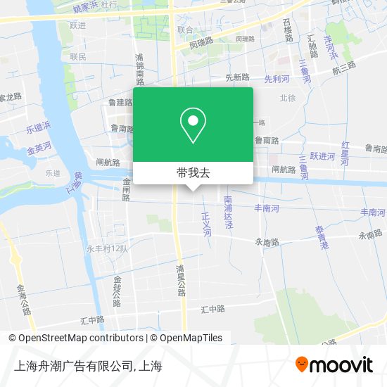 上海舟潮广告有限公司地图