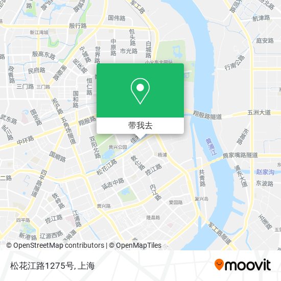 松花江路1275号地图