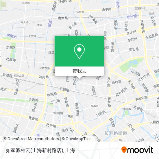 如家派柏云(上海新村路店)地图