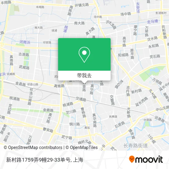 新村路1759弄9幢29-33单号地图