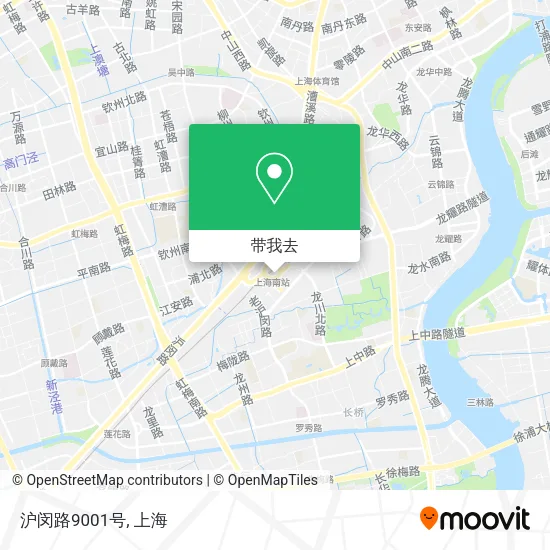 沪闵路9001号地图