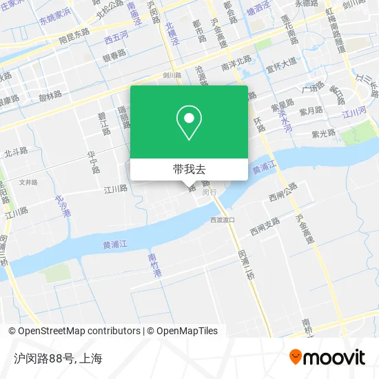 沪闵路88号地图