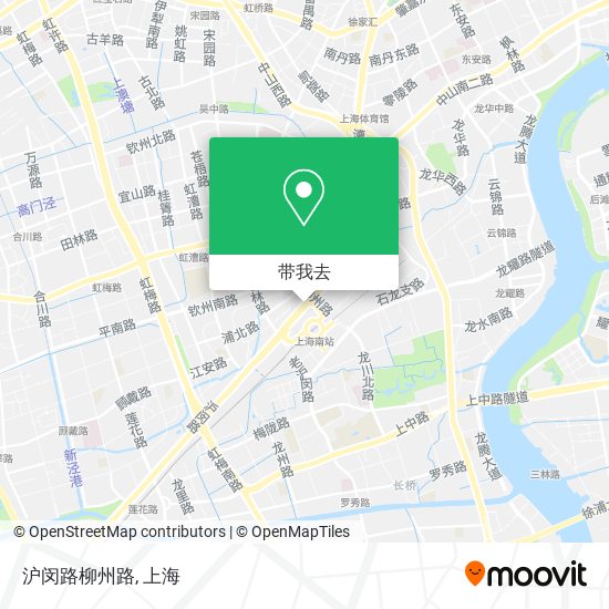 沪闵路柳州路地图