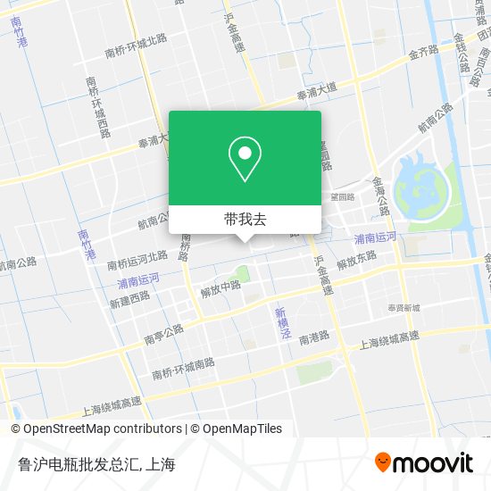 鲁沪电瓶批发总汇地图