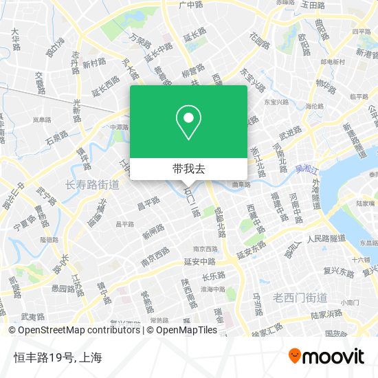 恒丰路19号地图