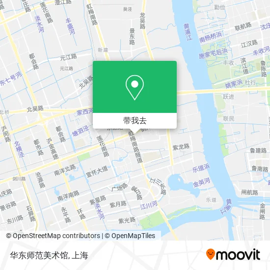 华东师范美术馆地图