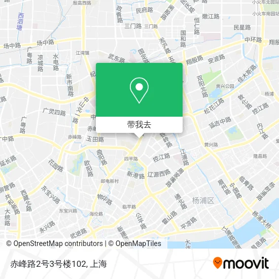 赤峰路2号3号楼102地图