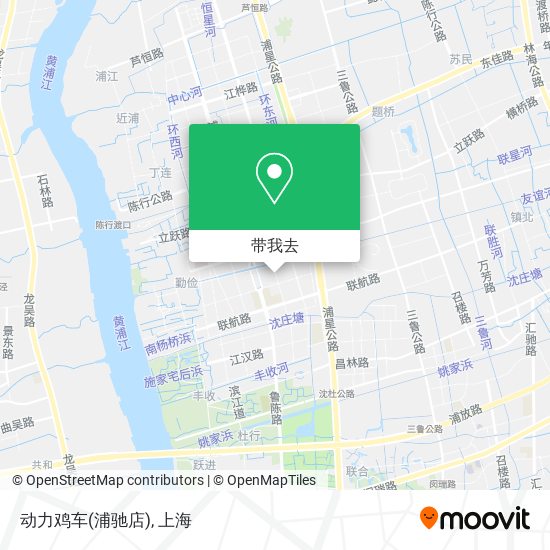 动力鸡车(浦驰店)地图