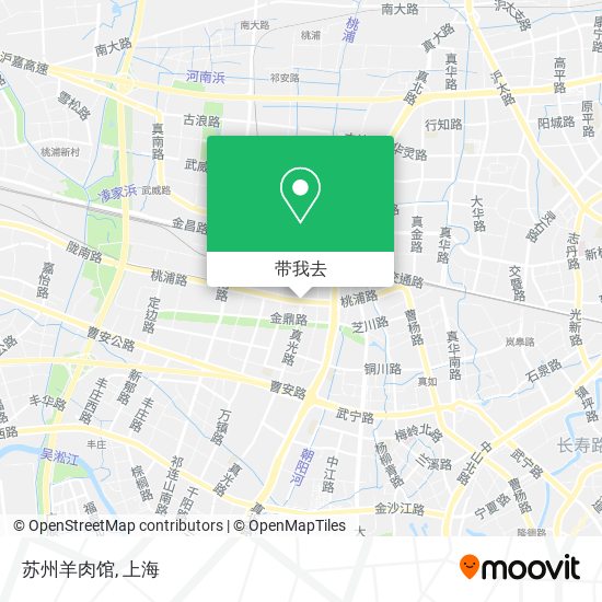 苏州羊肉馆地图