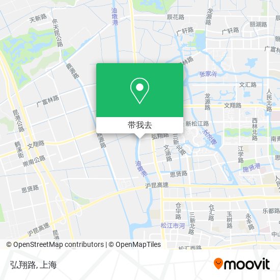 弘翔路地图
