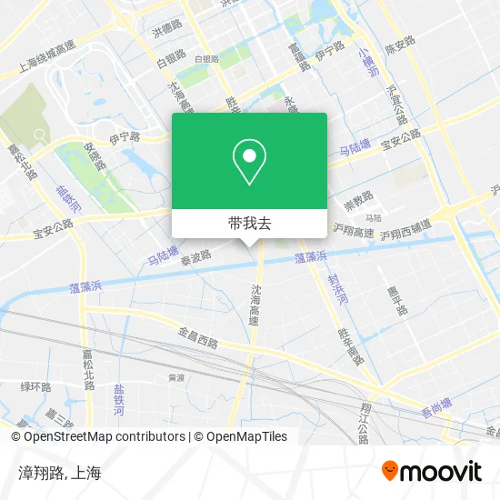 漳翔路地图