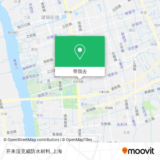 开来湿克威防水材料地图