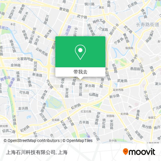 上海石川科技有限公司地图