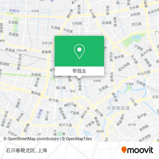 石川春晓北区地图
