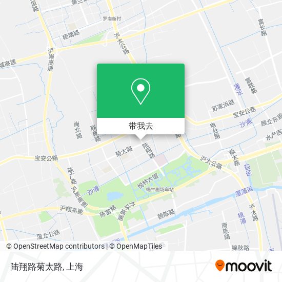 陆翔路菊太路地图