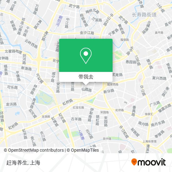 赶海养生地图