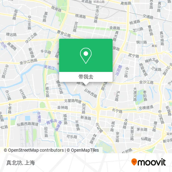 真北坊地图