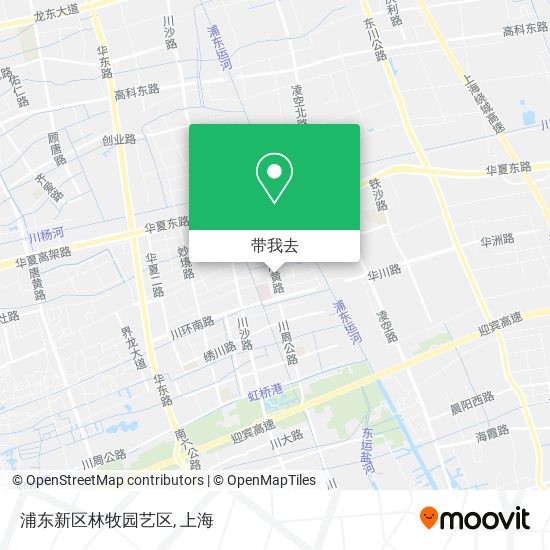 浦东新区林牧园艺区地图