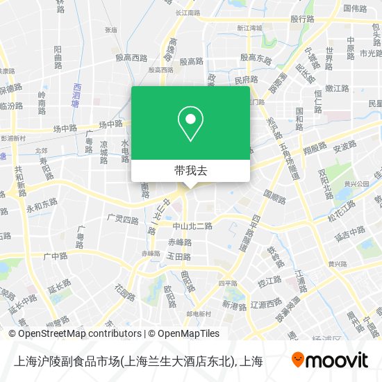 上海沪陵副食品市场(上海兰生大酒店东北)地图