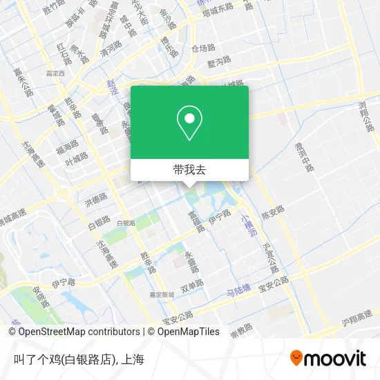 叫了个鸡(白银路店)地图