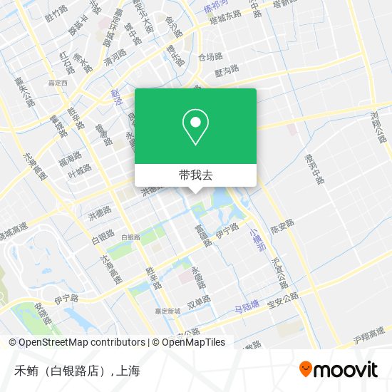 禾鲔（白银路店）地图