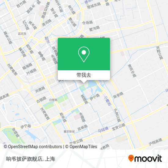 响爷披萨旗舰店地图