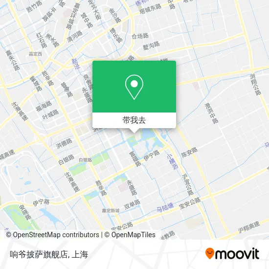 响爷披萨旗舰店地图