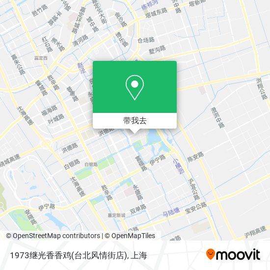 1973继光香香鸡(台北风情街店)地图