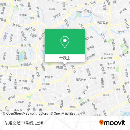轨道交通11号线地图
