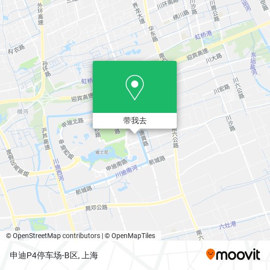 申迪P4停车场-B区地图
