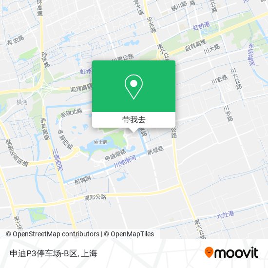申迪P3停车场-B区地图