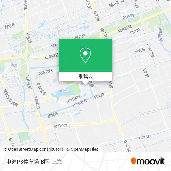 申迪P3停车场-B区地图