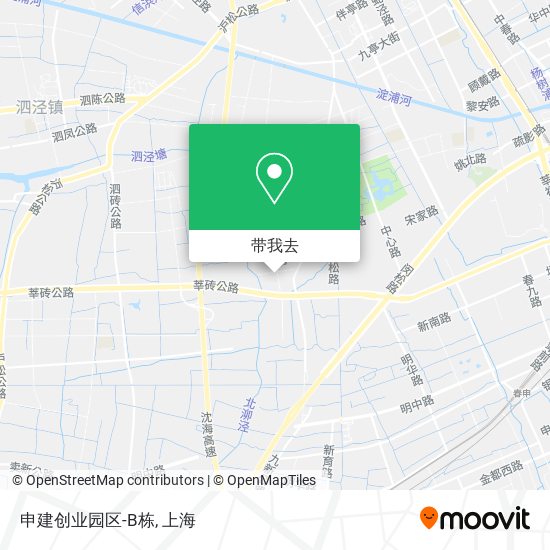 申建创业园区-B栋地图