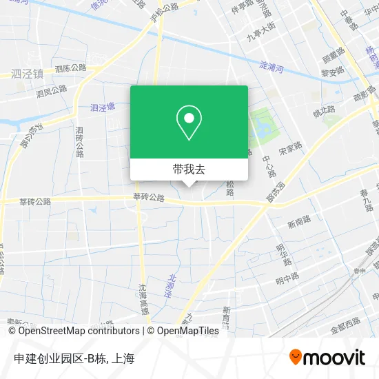 申建创业园区-B栋地图