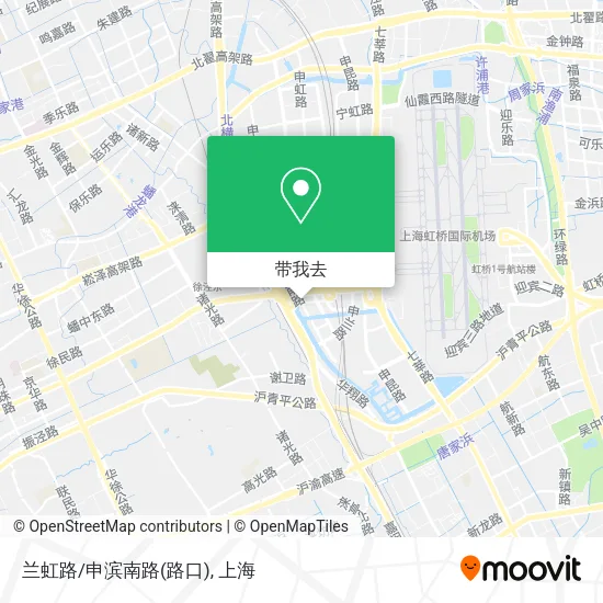 兰虹路/申滨南路(路口)地图