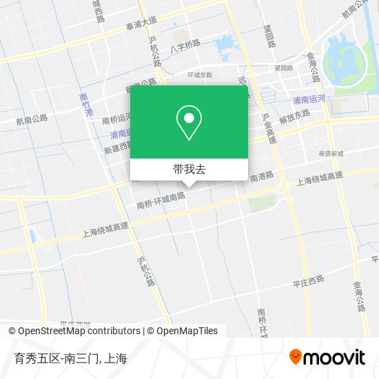 育秀五区-南三门地图