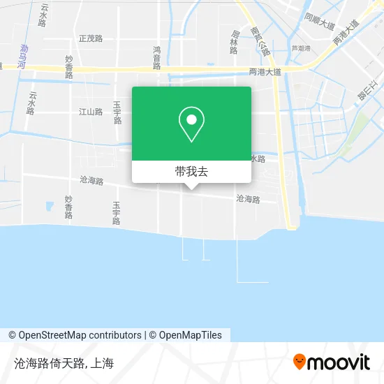 沧海路倚天路地图