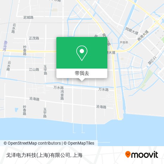 戈泽电力科技(上海)有限公司地图